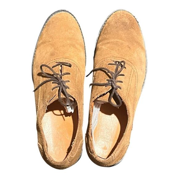Polo Ralph Lauren Weatford Oiled Suede Tan Derby size 9.5D display picture 2